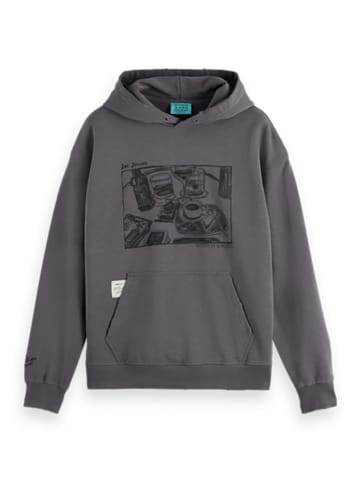 Scotch & Soda Bluza "JOE JONAS X SCOTCH SODA" w kolorze antracytowym