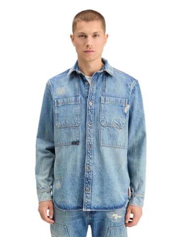 Scotch & Soda Koszula dżinsowa "JOE JONAS X SCOTCH SODA" w kolorze błękitnym