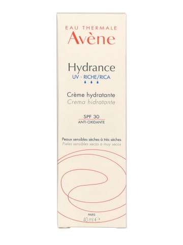Avène Krem nawilżający "Hydrance Optimale Rich Perf SPF30" - 40 ml