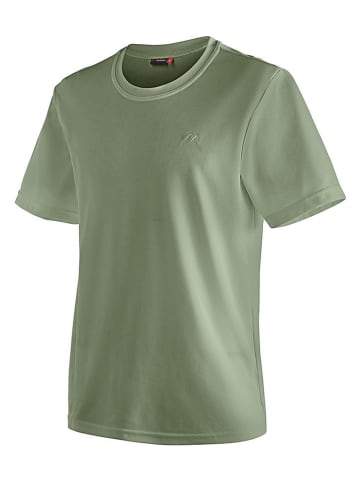Maier Sports Functioneel shirt "Walter" saliegroen