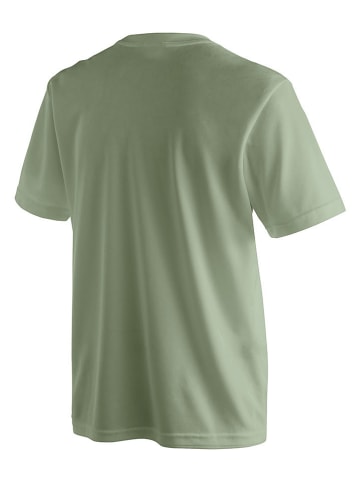 Maier Sports Funktionsshirt "Walter" in Salbei