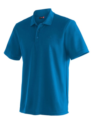 Maier Sports Funktionspoloshirt "Ulrich" in Blau