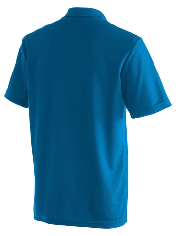Maier Sports Funktionspoloshirt "Ulrich" in Blau