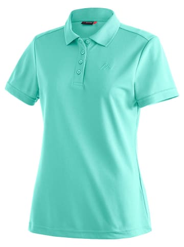 Maier Sports Funktionspoloshirt "Ulrike" in Türkis
