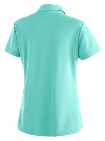 Maier Sports Funktionspoloshirt "Ulrike" in Türkis