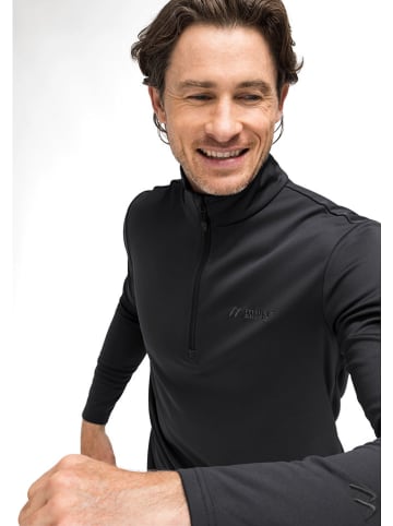Maier Sports Functionele longsleeve "Felix" zwart