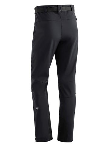 Maier Sports Softshellhose in Schwarz