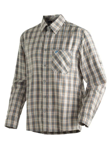 Maier Sports Funktionshemd "Claas" - Regular fit - in Beige/ Grau