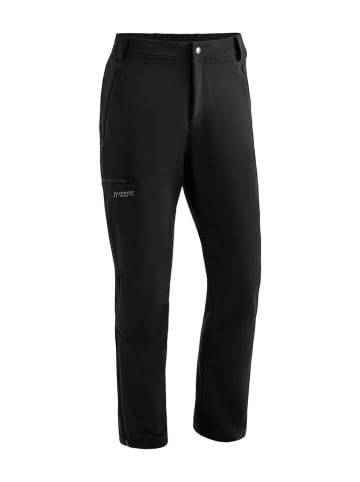 Maier Sports Funktionshose "Norit Winter" in Schwarz in Schwarz