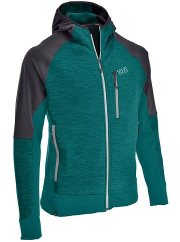 Maul Sport Hybrid-Fleecejacke "Kienberg II" in Petrol