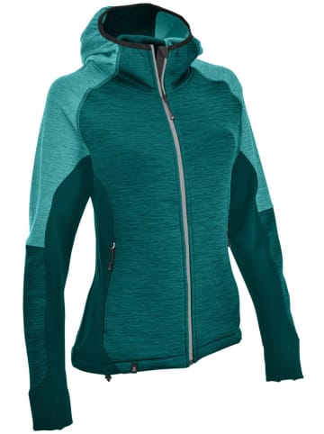 Maul Sport Fleecejacke "Schneekopf II" in Petrol/ Türkis