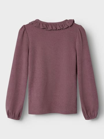 Lil Atelier Longsleeve "Darla" in Lila