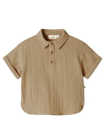 Lil Atelier Hemd "Dawson" in Hellbraun