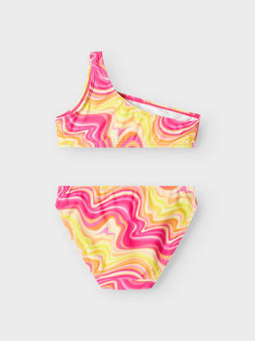 name it Bikini w kolorze różowo-żółtym