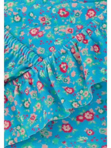 Zigzag Bikini "Tropical" in Hellblau