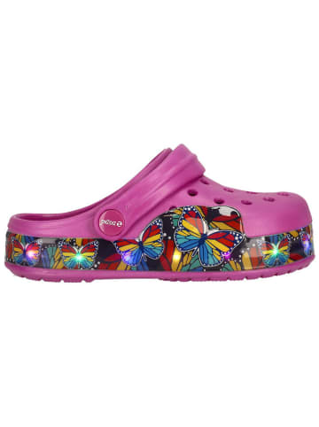 Zigzag Clogs "Burundi" in Lila
