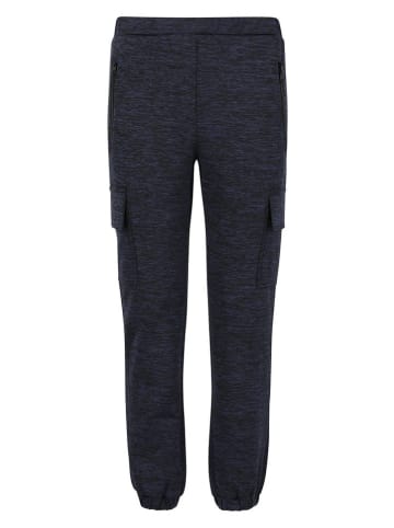 Zigzag Sweathose "Benyamin" in Dunkelblau