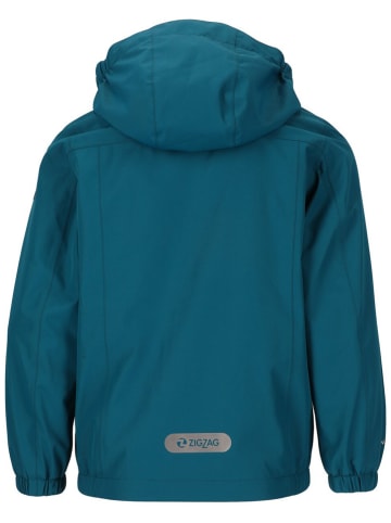 Zigzag Übergangsjacke "Orkan" in Türkis