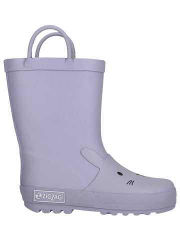Zigzag Gummistiefel "Solene" in Lila