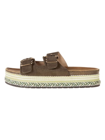 Sixth Sens Slippers kaki