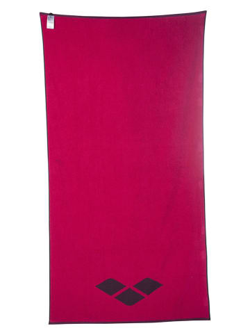 Arena Strandtuch in Aubergine/ Pink