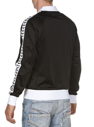 Arena Trainingsjacke in Schwarz/ Weiß
