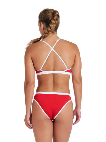 Arena Bikini in Rot/ Weiß