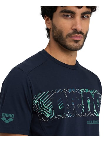 Arena Shirt in Dunkelblau
