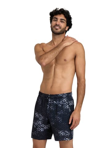 Arena Badeshorts in Schwarz/ Grau