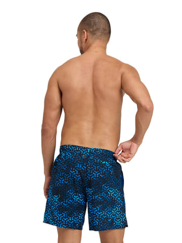 Arena Badeshorts in Blau/ Schwarz