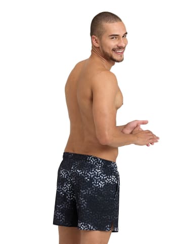 Arena Badeshorts in Schwarz/ Grau