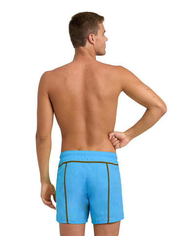 Arena Badeshorts in Hellblau/ Khaki