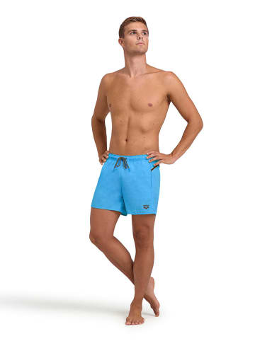 Arena Badeshorts in Hellblau/ Khaki