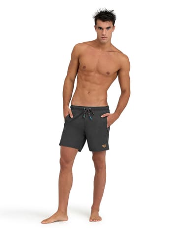 Arena Zwemshort antraciet/oranje