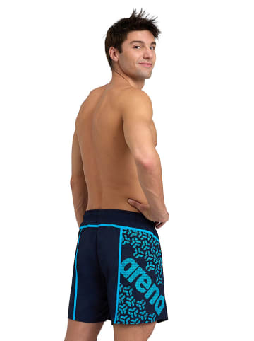 Arena Zwemshort donkerblauw/turquoise