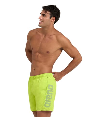 Arena Badeshorts in Neongrün