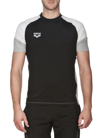 Arena Funktionsshirt in Grau/ Schwarz