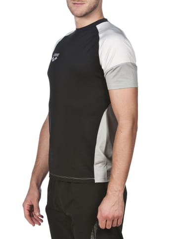 Arena Funktionsshirt in Grau/ Schwarz