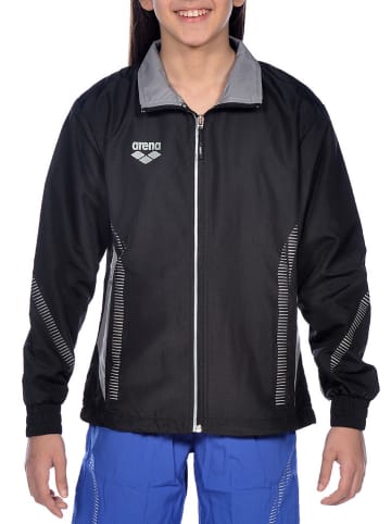 Arena Trainingsjacke in Schwarz/ Grau
