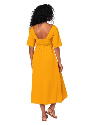 Aller Simplement Kleid in Gelb