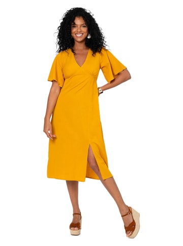 Aller Simplement Kleid in Gelb