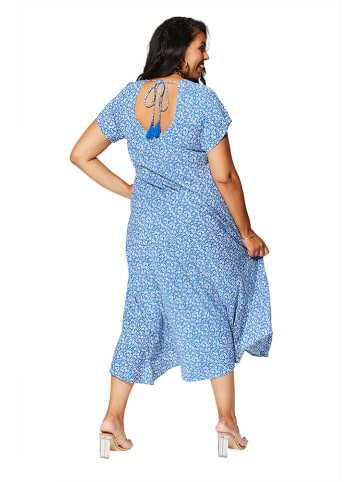Aller Simplement Kleid in Blau