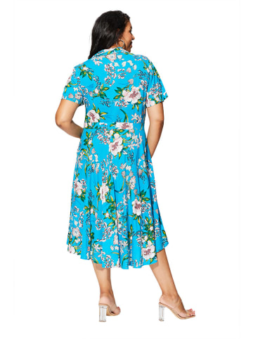 Aller Simplement Kleid in Türkis