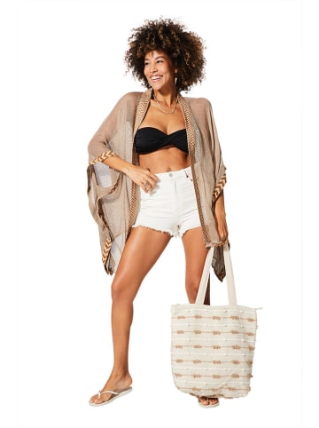 Aller Simplement Kimono in Beige