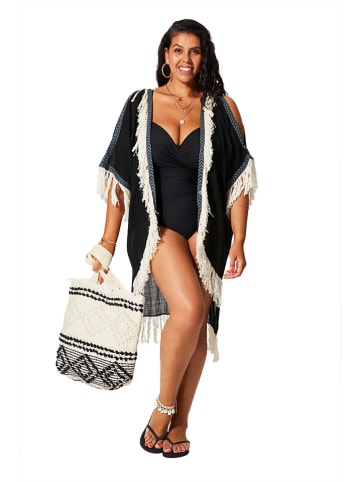 Aller Simplement Kimono w kolorze czarnym