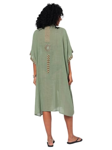 Aller Simplement Kimono w kolorze zielonym