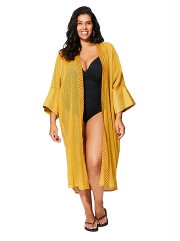 Aller Simplement Kimono w kolorze żółtym
