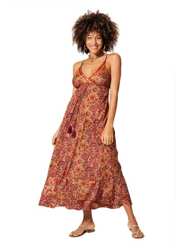 Aller Simplement Kleid in Hellbraun