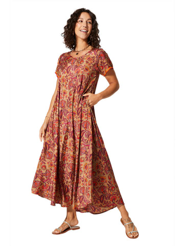 Aller Simplement Kleid in Hellbraun
