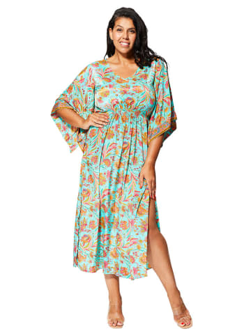 Aller Simplement Kleid in Türkis